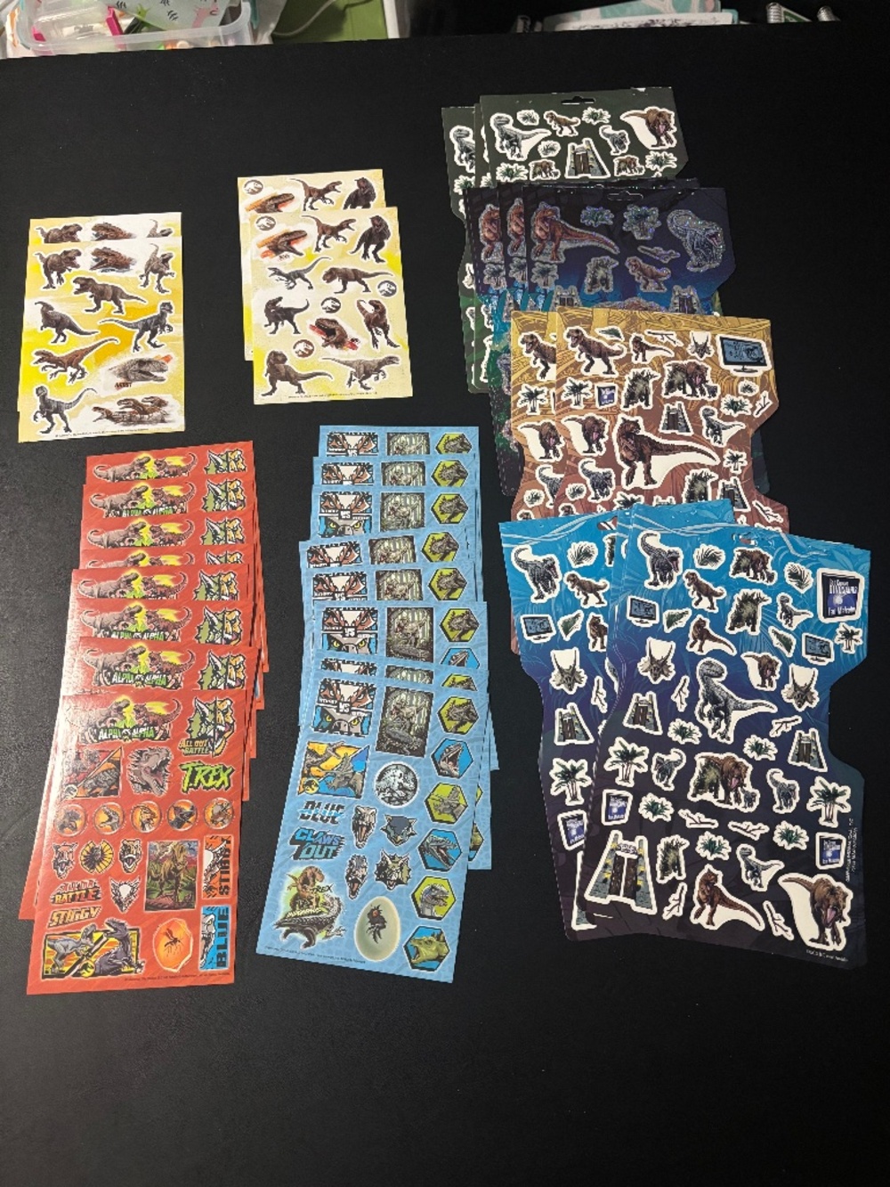 Jurassic park sticker bundle